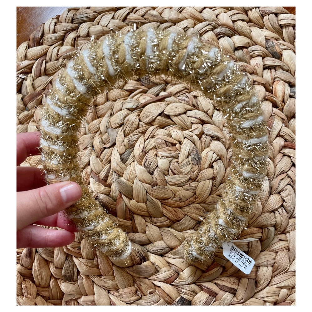 NWT Anthropologie Twist Rope Braided Headband